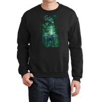 Elephants And Forests, Elephants And Forests Vintage, Elephants Forest Crewneck Sweatshirt | Artistshot