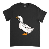 Duck With A Sword (1) Classic T-shirt | Artistshot