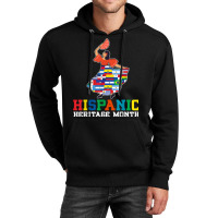 Dancing Latino Latinx Countries Flag Hispanic Heritage Month T Shirt Unisex Hoodie | Artistshot