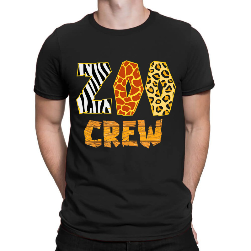 Zoo Crew Animal Print S Or Adults Zoo Group T-Shirt by Kanmopsuk45 | Artistshot