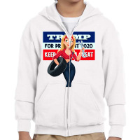 Women For Trump Youth Zipper Hoodie | Artistshot