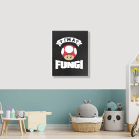 I Am A Fungi Portrait Canvas Print | Artistshot