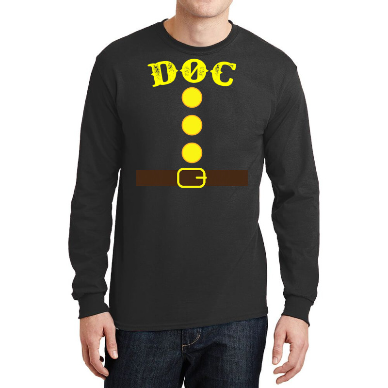 Doc Dwarf Halloween Costume Tee Matching Family Doc Dwarf Long Sleeve Shirts | Artistshot