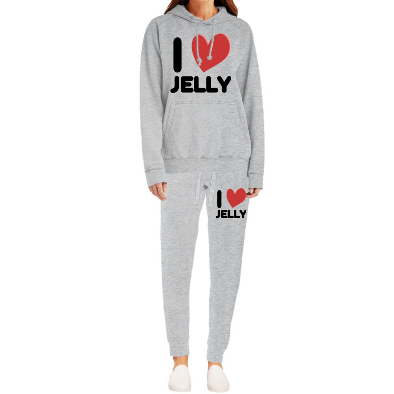 I Love Jelly Hoodie & Jogger Set | Artistshot