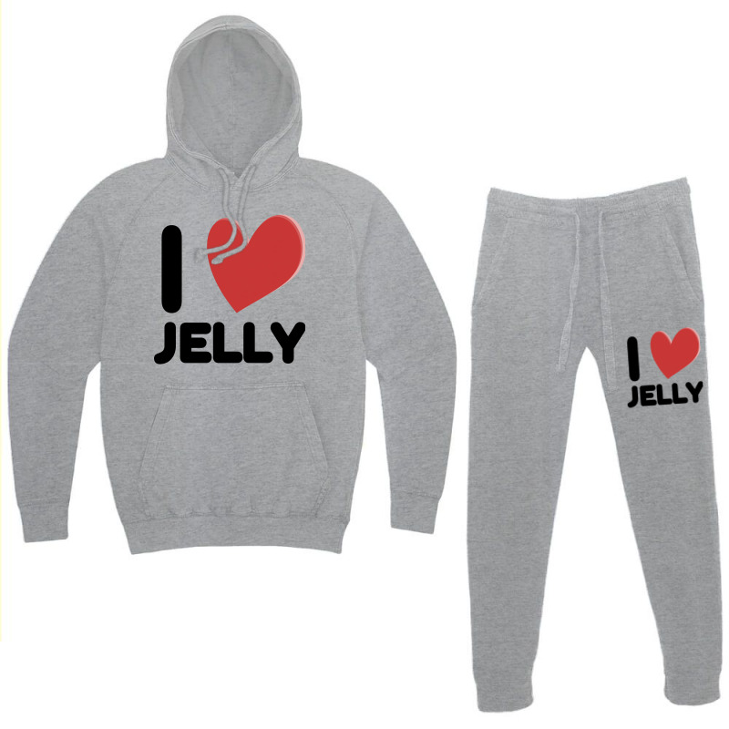 I Love Jelly Hoodie & Jogger Set | Artistshot