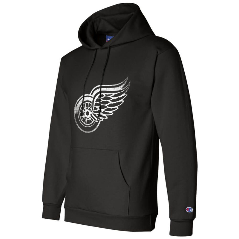 Vintage Red-wings Champion Hoodie by cm-arts | Artistshot