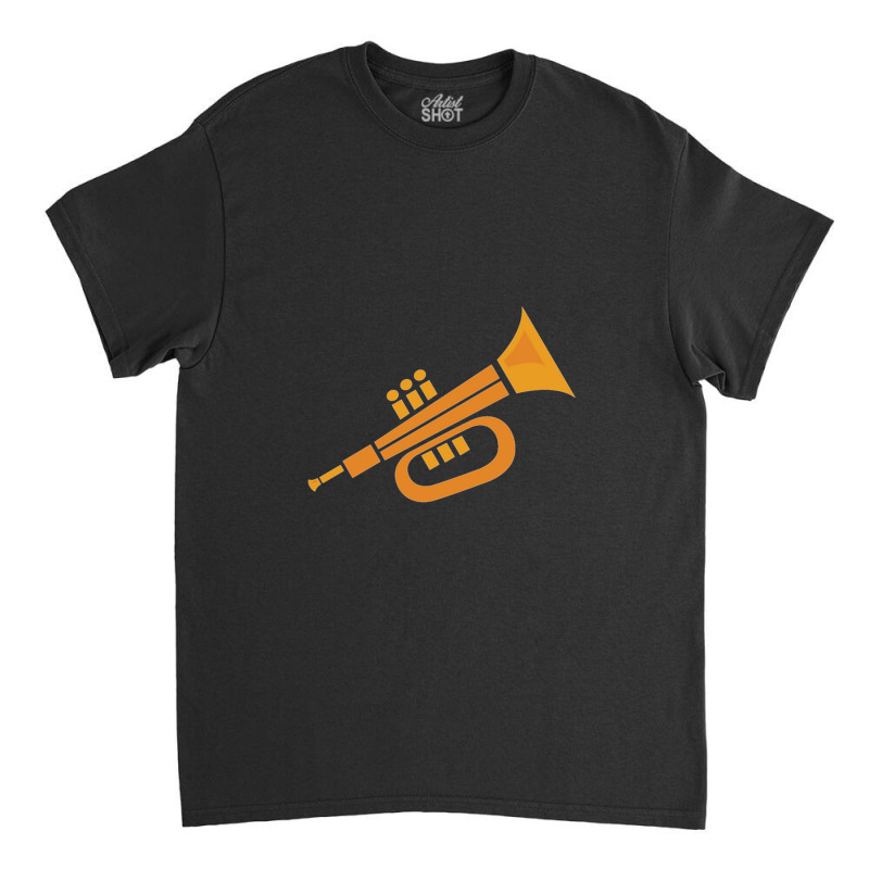 Vector Trumpet Illustration Classic T-shirt | Artistshot