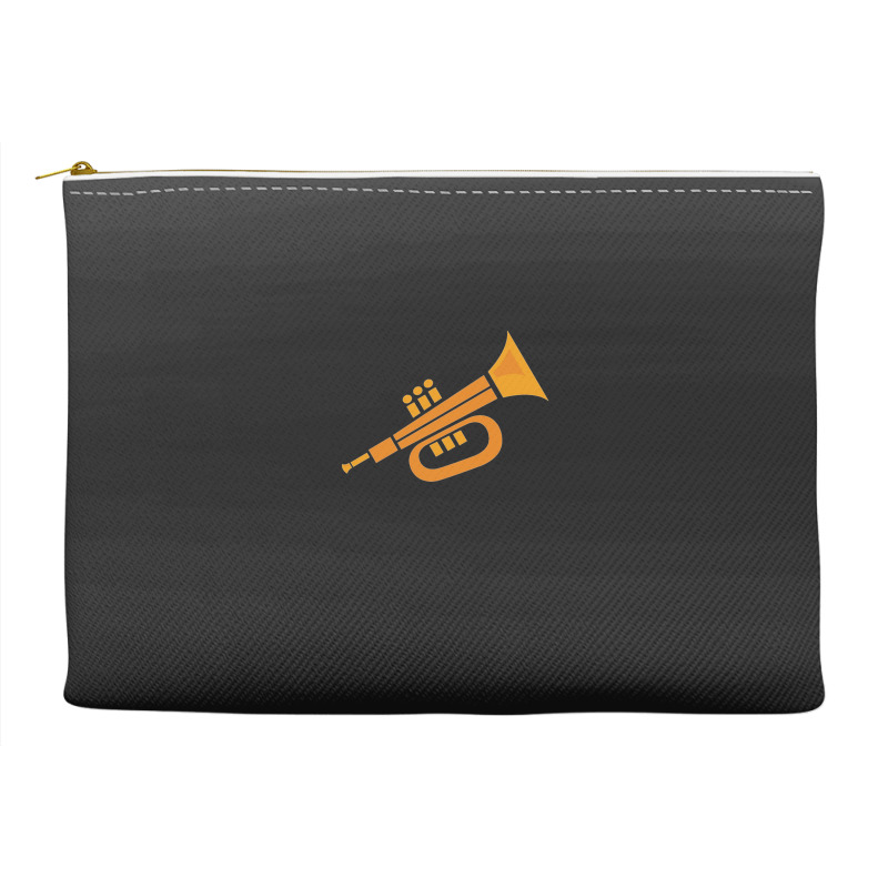 Vector Trumpet Illustration Accessory Pouches | Artistshot