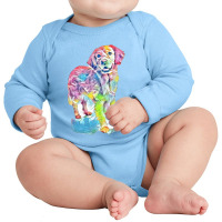 Golden Retriever Long Sleeve Baby Bodysuit | Artistshot