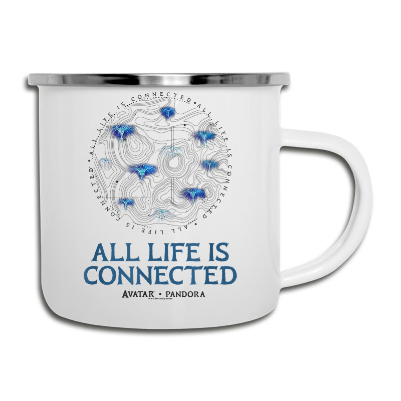 Avatar All Life Is Connected Pandora Grid T Shirt Camper Cup | Artistshot