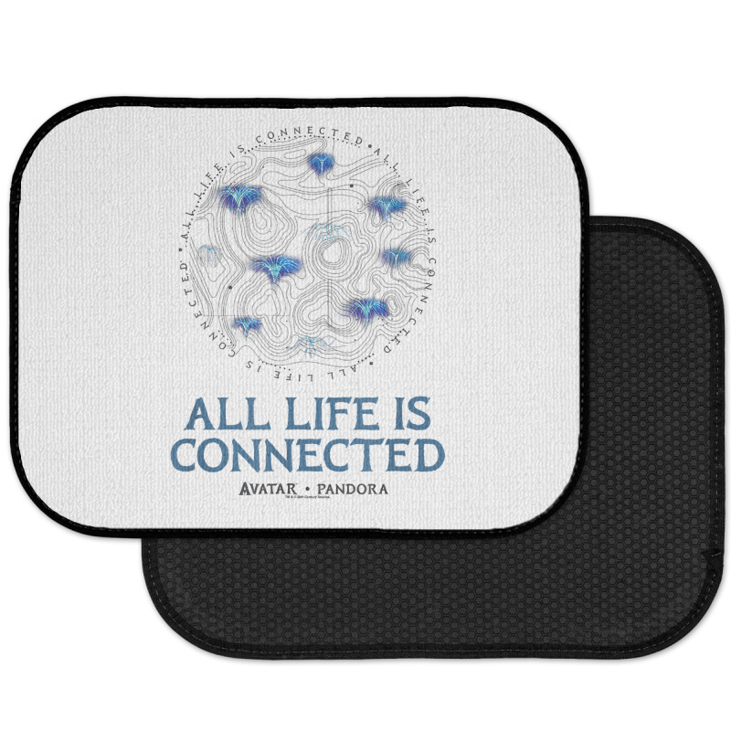 Avatar All Life Is Connected Pandora Grid T Shirt Rear Car Mat | Artistshot