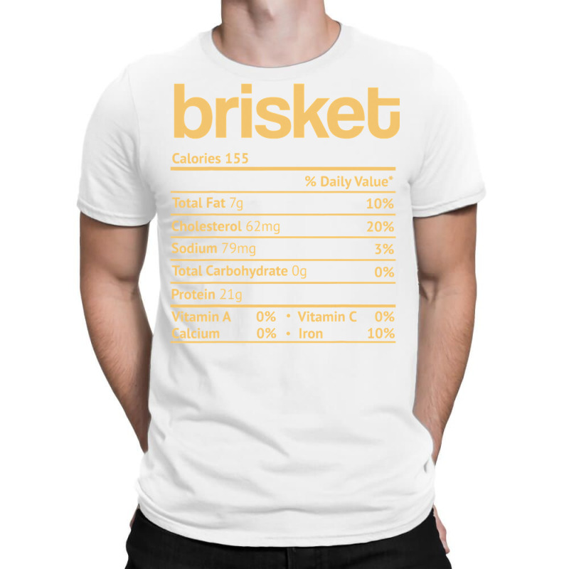 Brisket Nutrition Facts Funny Thanksgiving Jewish Hanukkah T-shirt | Artistshot