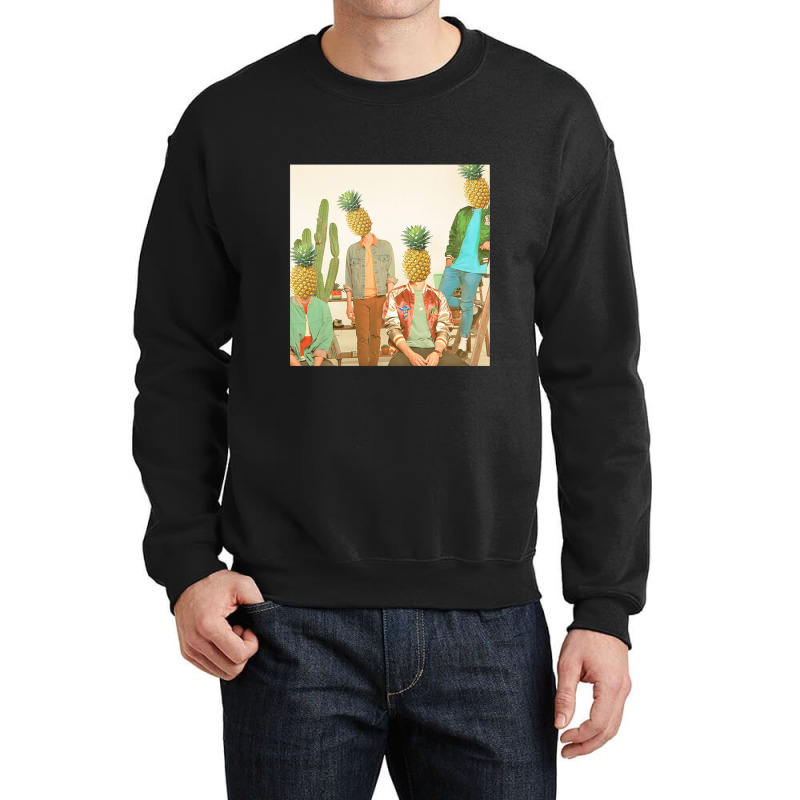 Pineapples Are My Head Crewneck Sweatshirt | Artistshot