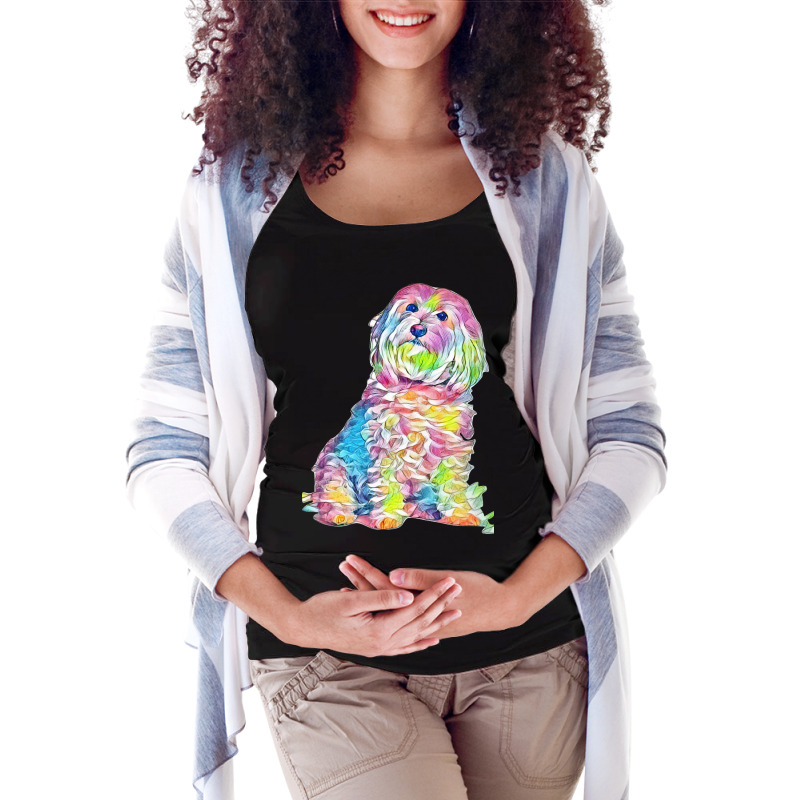 Foxtails In A Dog's Throat Maternity Scoop Neck T-shirt by Kemnabi | Artistshot