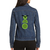 Day Of The Tentacle Ladies Denim Jacket | Artistshot