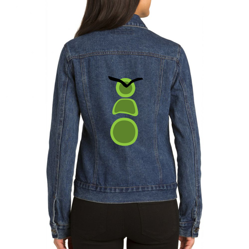 Day Of The Tentacle Ladies Denim Jacket by cm-arts | Artistshot