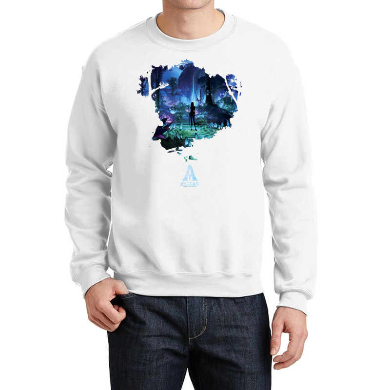 Avatar Pandora At Night Movie Poster T Shirt Crewneck Sweatshirt | Artistshot