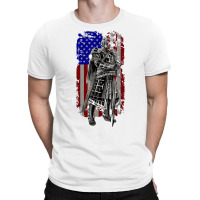 American Warrior Knights Crusader Knight Templar T Shirt T-shirt | Artistshot