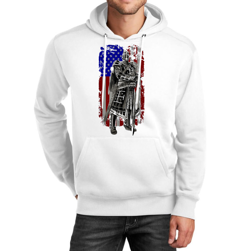 American Warrior Knights Crusader Knight Templar T Shirt Unisex Hoodie | Artistshot