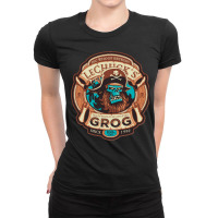 Lechucks Grog Craft Beer Monkey Island Vintage Video Game Classic Ladies Fitted T-shirt | Artistshot