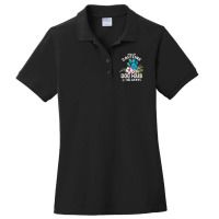 I Run On Caffeine Dog Hair And Cuss Words Christmas Ladies Polo Shirt | Artistshot