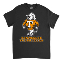 Vintage Tennessee Vols Mascot - Front And Back Design Classic T-shirt | Artistshot