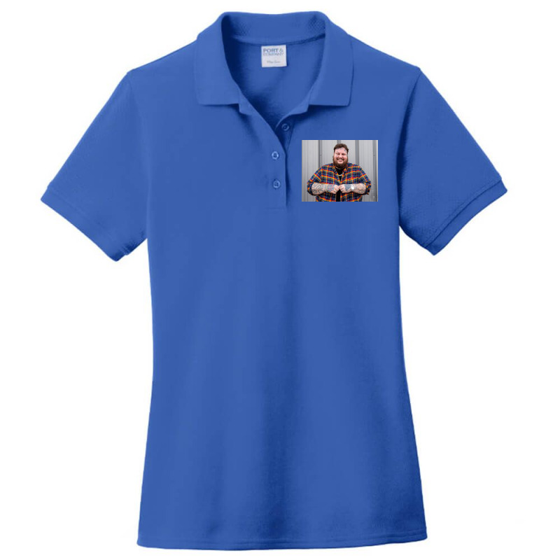 Jelly Roll Smile Ladies Polo Shirt by GeorgeRWilcox | Artistshot