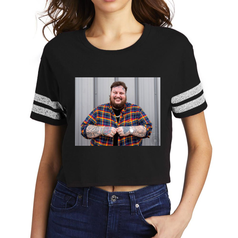 Jelly Roll Smile Scorecard Crop Tee by GeorgeRWilcox | Artistshot