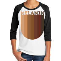 Drippin Melanin  For Women Pride  Gifts Black History Youth 3/4 Sleeve | Artistshot