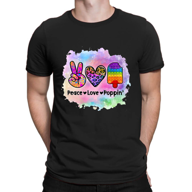 Peace Love Poppin Anti Stress Simply 1 T-shirt | Artistshot