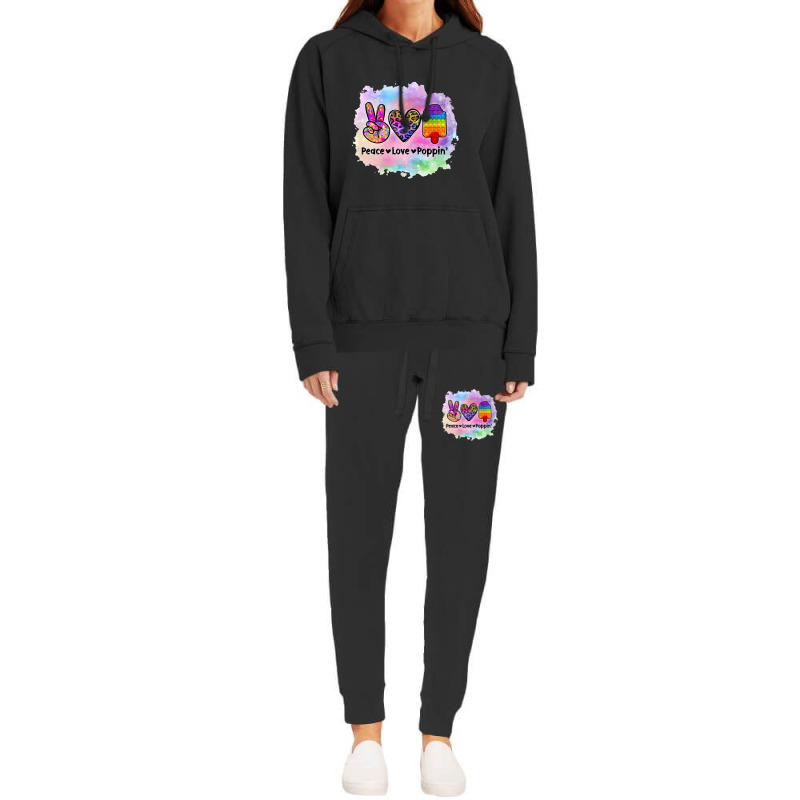 Peace Love Poppin Anti Stress Simply 1 Hoodie & Jogger Set | Artistshot