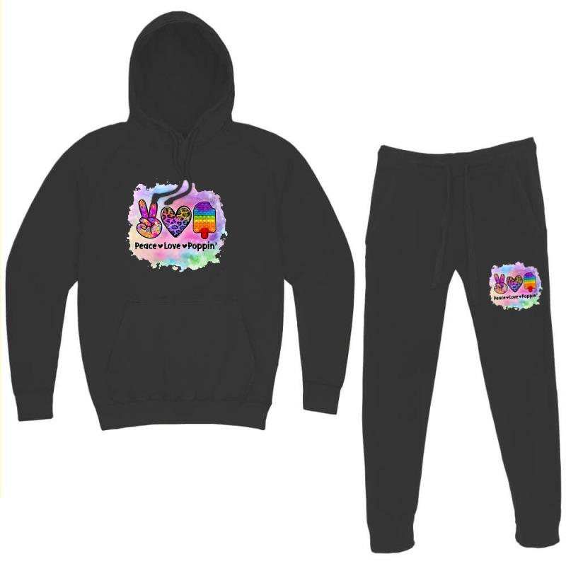 Peace Love Poppin Anti Stress Simply 1 Hoodie & Jogger Set | Artistshot