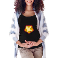 Peacemaker Emblem Maternity Scoop Neck T-shirt | Artistshot