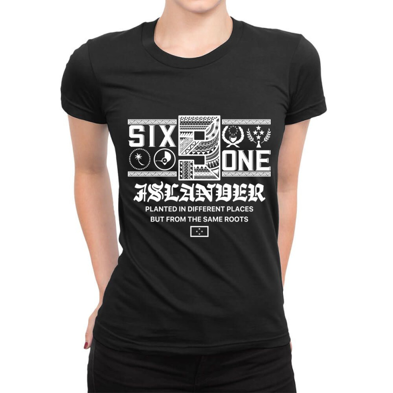 Micronesian Islander From The 691 Pullover Hoodie Ladies Fitted T-Shirt by cm-arts | Artistshot