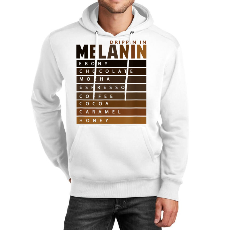 Drippin In Melanin Tee Black Pride T Shirt Unisex Hoodie | Artistshot