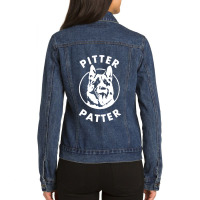 Letter Kenny Letterkenny Pitter Patter Classic Ladies Denim Jacket | Artistshot