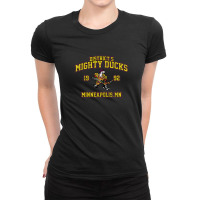 District 5 Ducks 1 Ladies Fitted T-shirt | Artistshot