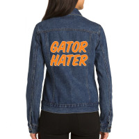 Gator Hater - Tennessee Ladies Denim Jacket | Artistshot