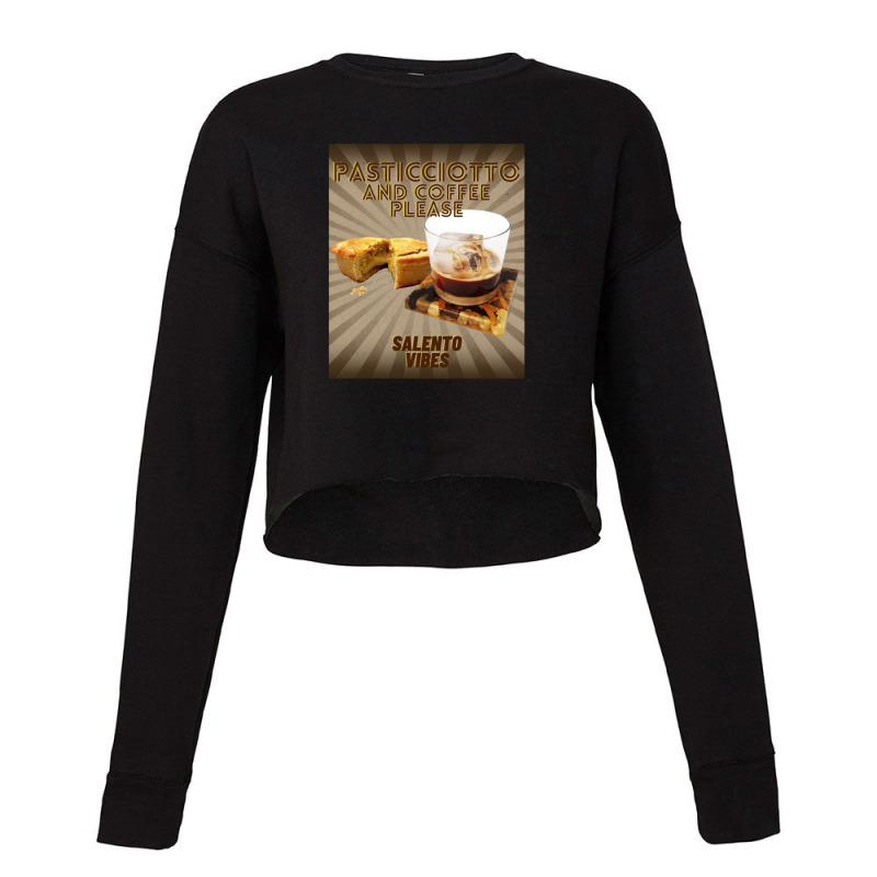 Do You Like Salento Breakfast Funny Outfit For People Who Love Salento Cropped Sweater by cm-arts | Artistshot