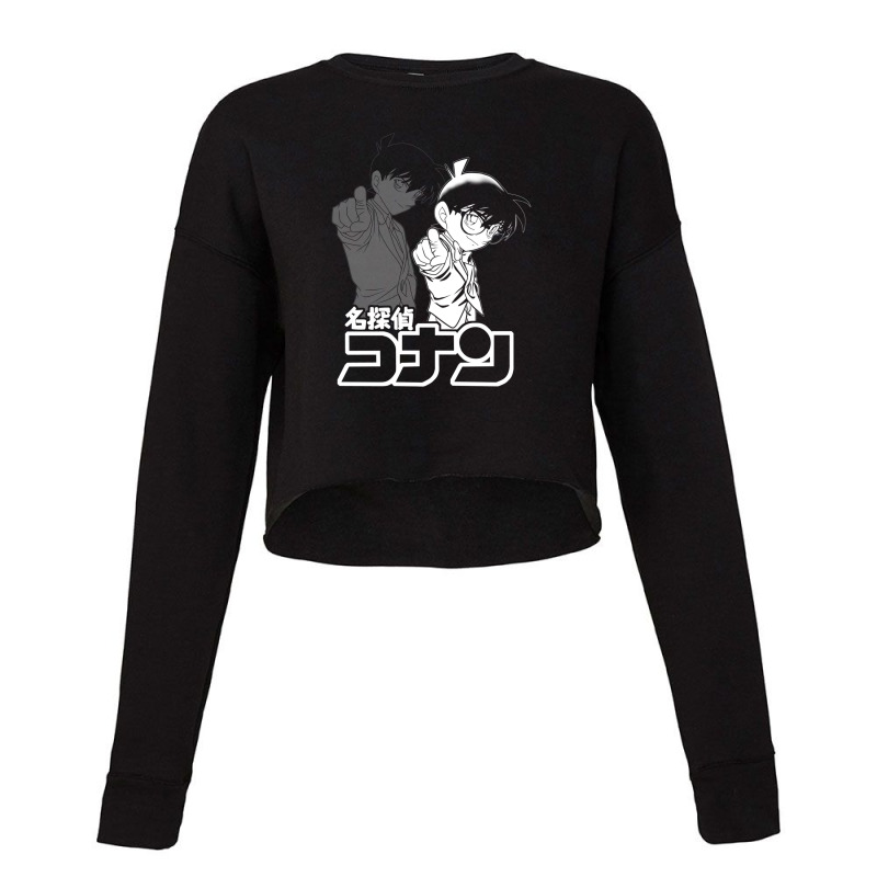 Detective Conan Cropped Sweater by cm-arts | Artistshot