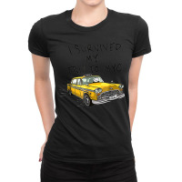 I Survived My Trip To Nyc New York City On Taxi Funny Ladies Fitted T-shirt | Artistshot