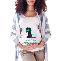 My Little Pony - Mlp - Changeling Maternity Scoop Neck T-shirt | Artistshot