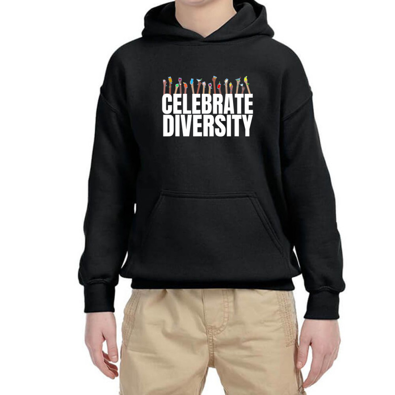 Drinking Shirts Celebrate Diversity For Bartender Youth Hoodie | Artistshot