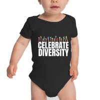 Drinking Shirts Celebrate Diversity For Bartender Baby Bodysuit | Artistshot