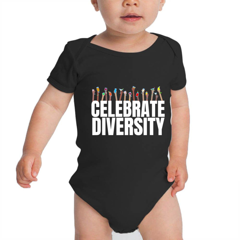 Drinking Shirts Celebrate Diversity For Bartender Baby Bodysuit | Artistshot