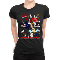 Samurai Champloo, Mugen Poster, Samurai Champloo Vintage, Samurai, Cha Ladies Fitted T-shirt | Artistshot