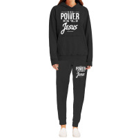 Christian Place Faith In Jesus Christ Hoodie & Jogger Set | Artistshot