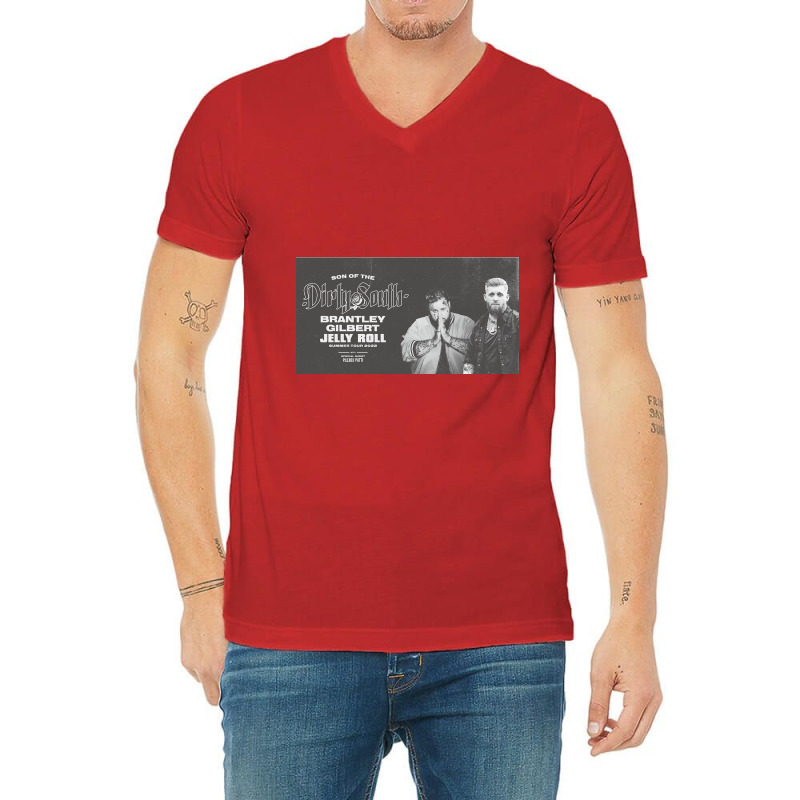 Dirty Son Jelly Roll V-neck Tee | Artistshot