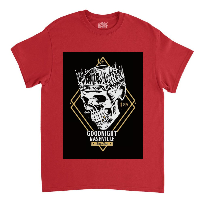 Goodnight Skull Classic T-shirt | Artistshot