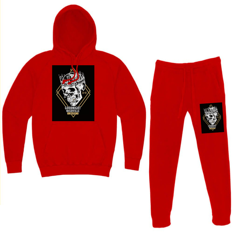 Goodnight Skull Hoodie & Jogger Set | Artistshot